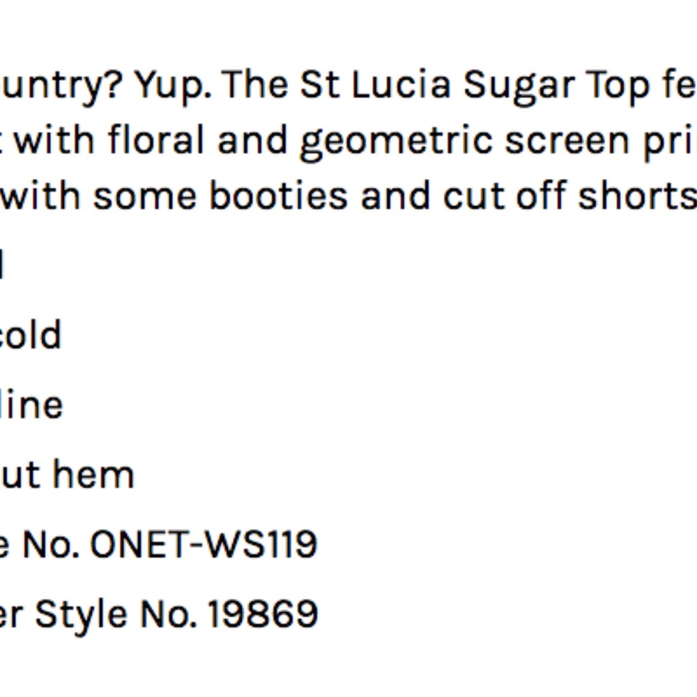 One Teaspoon Denim Off The Shoulder Top - Picture 5 of 5